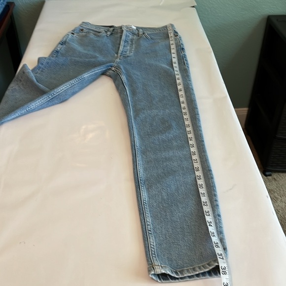 Re/Done 90’s High Rise Ankle Crop Size 26 - Picture 9 of 16